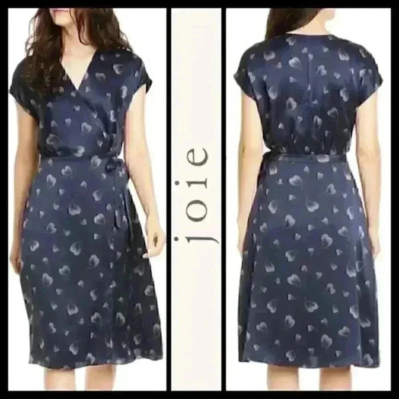 Joie Dresses & Skirts - Joie Bethwyn B Silk Wrap Dress